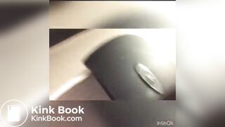 Poo glam baby shits in public bathroom