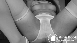 Very Hot girl messes loads into panties