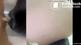 Asian Beauty- pooping on horse mask