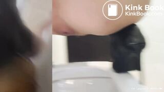 Asian Beauty- pooping on horse mask