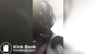 Big black ass diarrhea in public bathroom