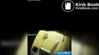 Women pooping (product shown)