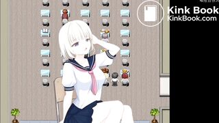 Watching Anya in the bathroom