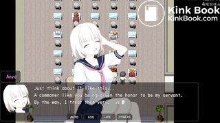 Watching Anya in the bathroom