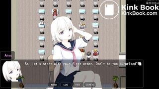 Watching Anya in the bathroom