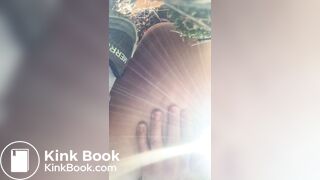 Cutie shits in nature