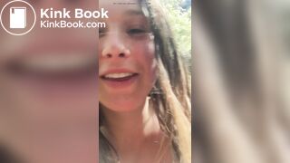 Cutie shits in nature