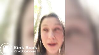 Cutie shits in nature