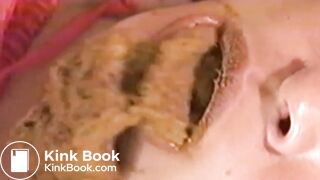 VINTAGE ASIAN SHIT IN MOUTH