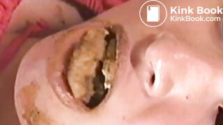 VINTAGE ASIAN SHIT IN MOUTH