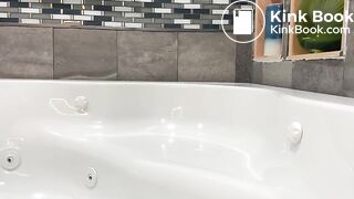"k" - Shitting on a Fresh Clean Jacuzzi Tub