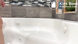 "k" - Shitting on a Fresh Clean Jacuzzi Tub