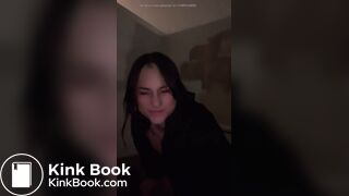 HOT BABE POOPING IN PUBLIC PARK BATHROOM