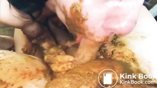 Hot Girl Messy Scat Deepthroat POV