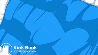 Defecating on her sleeping maid's pussy