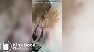 Hottie poops on the floor