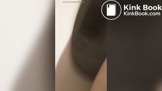 Boy Pooping in Toilet