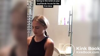 Diarrhea at boyfriend’s house