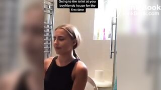 Diarrhea at boyfriend’s house