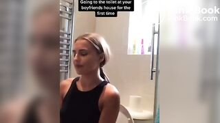 Diarrhea at boyfriend’s house