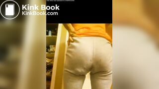 Girl panty diarrhea and fart