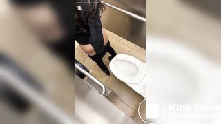 Overstall voyeur poop PT 1