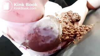 Panty poop in nurse outfit