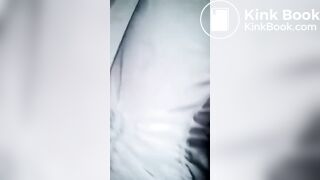 Beautiful woman takes a small poop