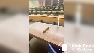 SHITTY GIFT FROM A STUDENT GIRL TO A TEACHER