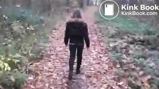 A lovely poo in the woods..