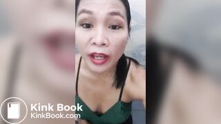 Shit eating asian queen