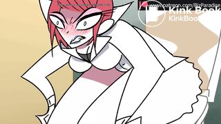 Scientist Woman Explosive Diarrhea (bizparadise)