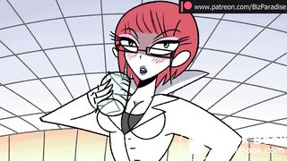 Scientist Woman Explosive Diarrhea (bizparadise)