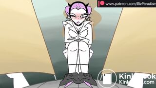 Scientist Woman Explosive Diarrhea (bizparadise)