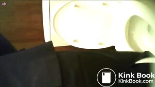Japanese girl pooping on toilet - video 6