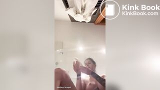 Sexy girl with plug want to poop