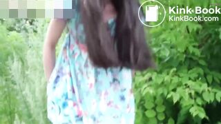 Beautiful Russian girl poop and fart 648