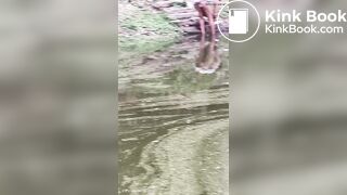 Aunty ko gaand dhone ke time pe dikha