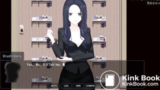 Watching an attractive teacher use the toilet