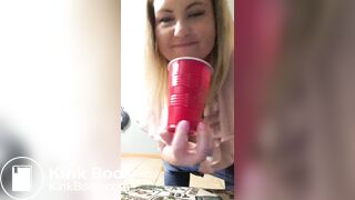 Big Ass BBW Shitting In Cup