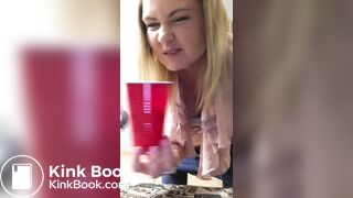 Big Ass BBW Shitting In Cup