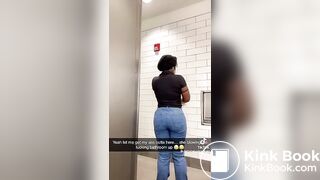 Coworker blow up the toilet