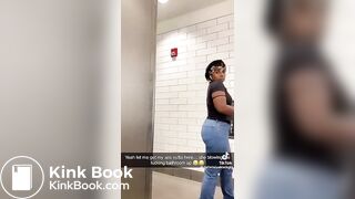 Coworker blow up the toilet