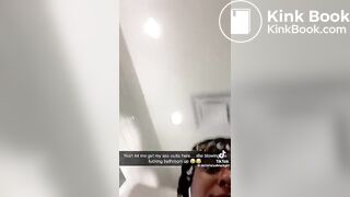 Coworker blow up the toilet