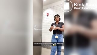 Coworker blow up the toilet