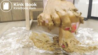 WORSHIP HER FRESH SHIT COVERED NICE HOT PINK TOES