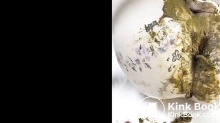 Korean Femdom scat feet massage asshole footjob