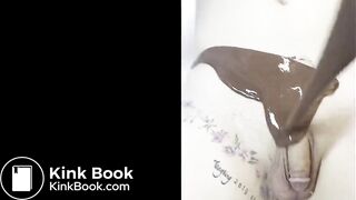 Korean Femdom scat feet massage asshole footjob