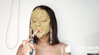 Beautiful Woman Has Diarrhea & Extreme Smearing