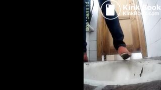 Beautiful Russian girl spy wc poop 860